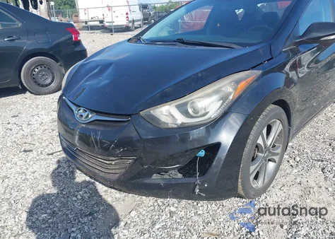 2014 Hyundai Elantra Sport from USA, damaged, VIN KMHDH4AH5EU081031
